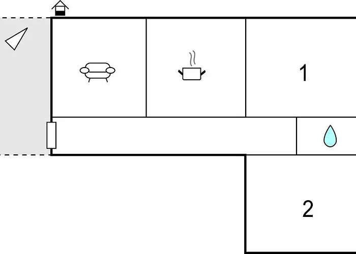 アパート Two-bedroom In